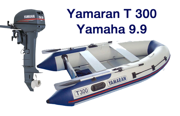 Комплект Yamaran T 300 с мотором Yamaha 9.9