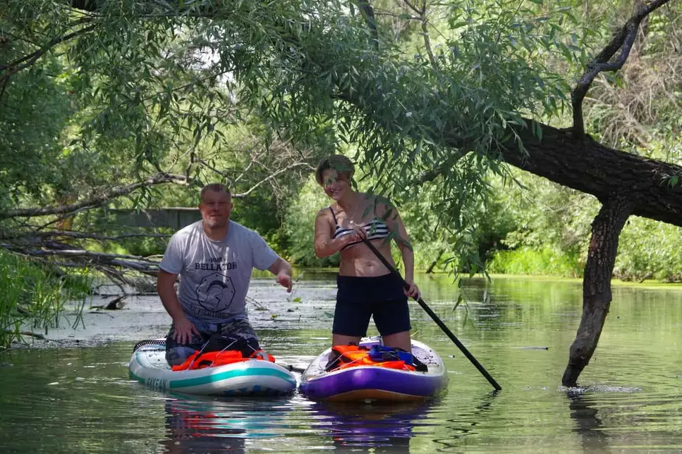 SUP-доски Prokat Lodki на воде